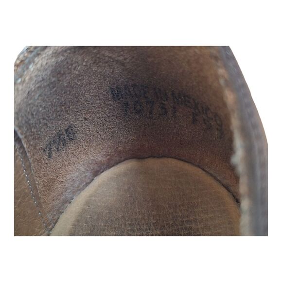 FRYE Women's Billy Shootie Western Boot Oiled Vintage Leather women's 7.5 Mexico - Picture 12 of 15